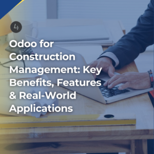 4devnet - Odoo ERPfor Construction Management